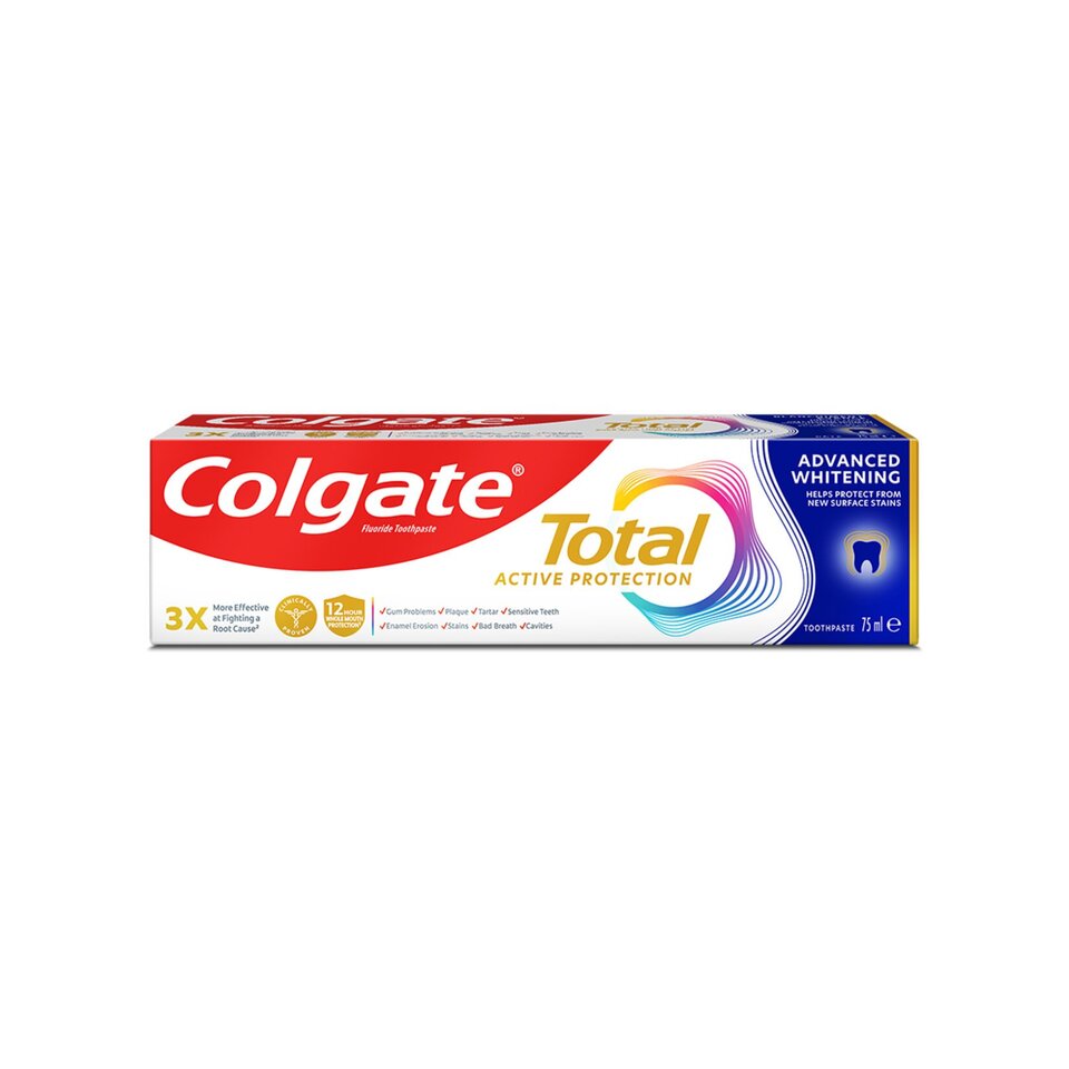 COLGATE DİŞ MACUNU 75 ML-TOTAL GELİŞMİŞ BEYAZLIK